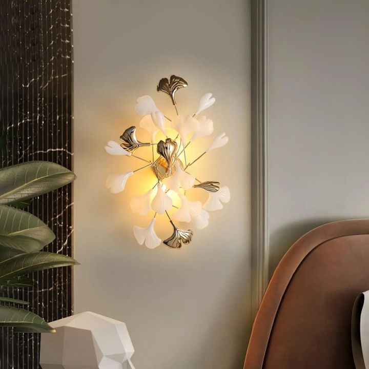 Gingko Wall Sconce - thebelacan