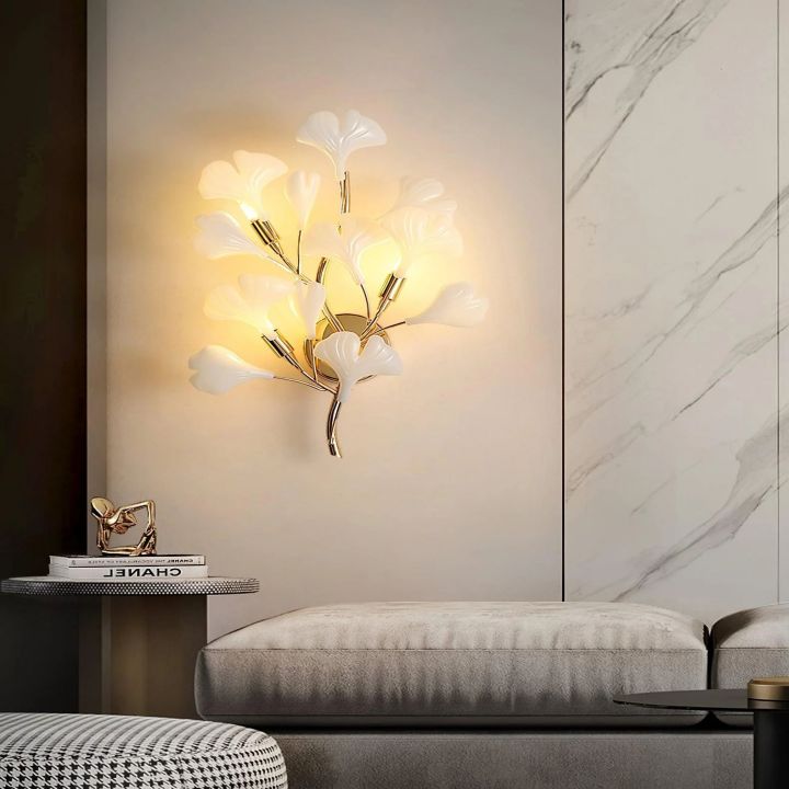 Gingko Wall Sconce - thebelacan