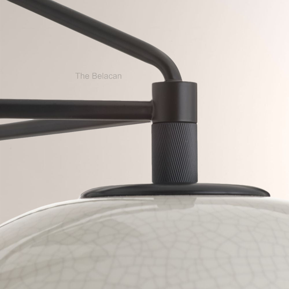 Godwin Round Ceramic Chandelier - thebelacan