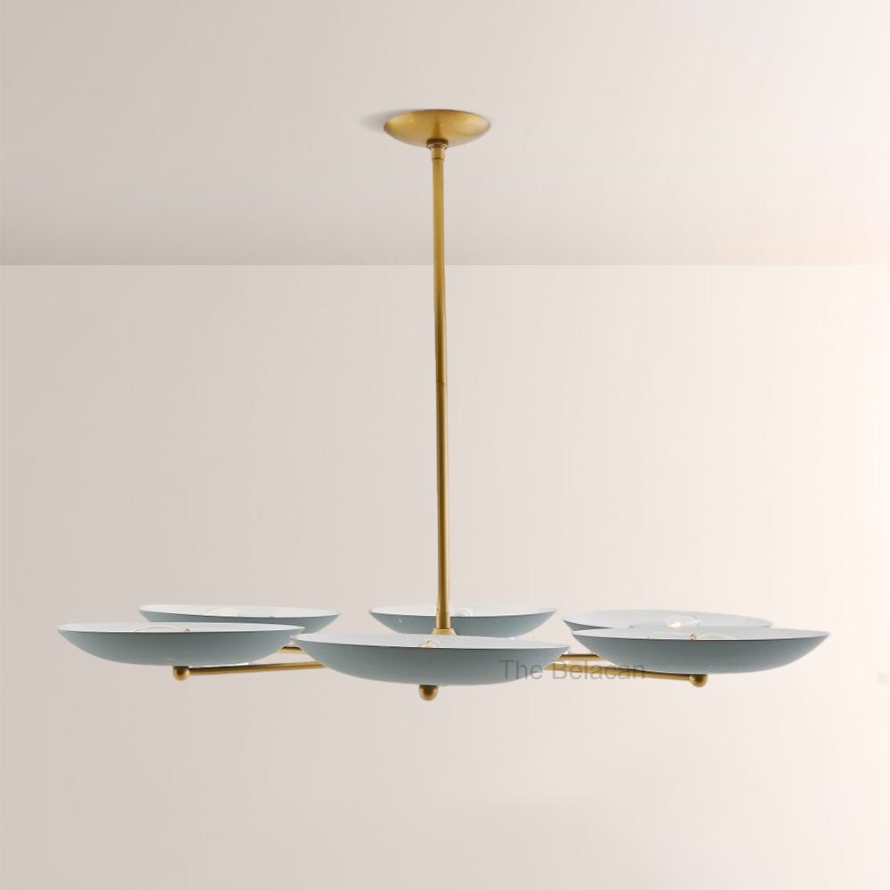 Grant Round Dish-shaped Chandelier - thebelacan