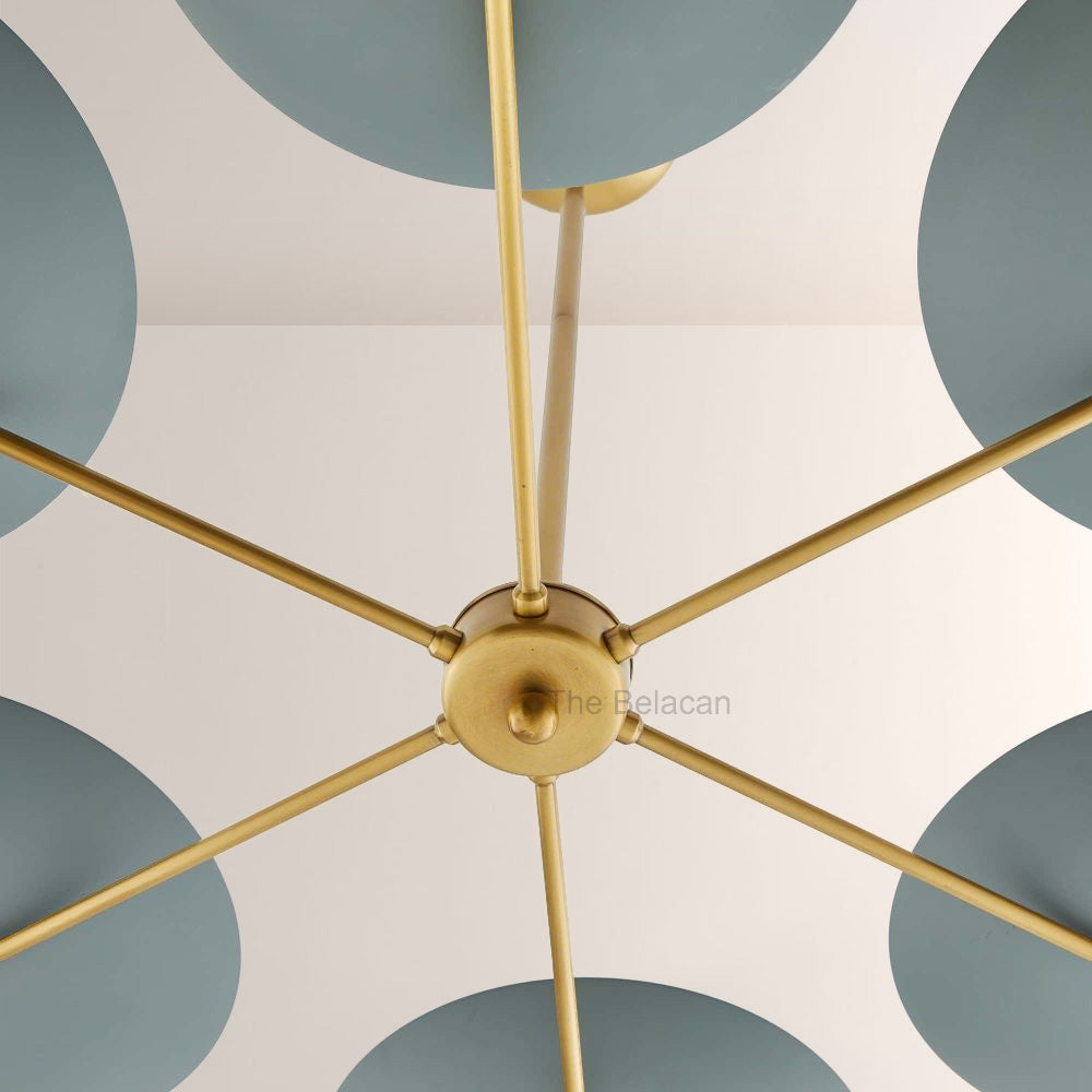 Grant Round Dish-shaped Chandelier - thebelacan