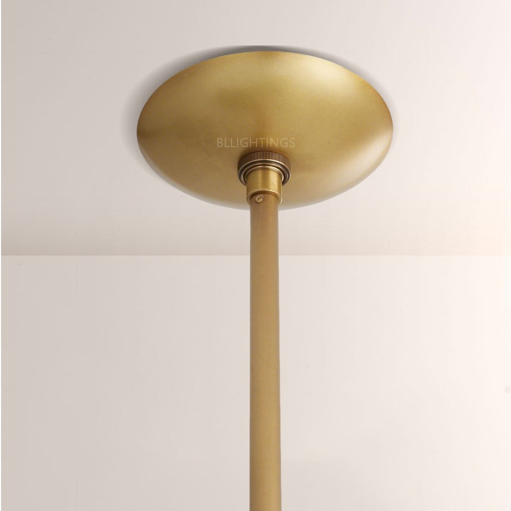 Grant Linear Dish-shaped Chandelier - thebelacan