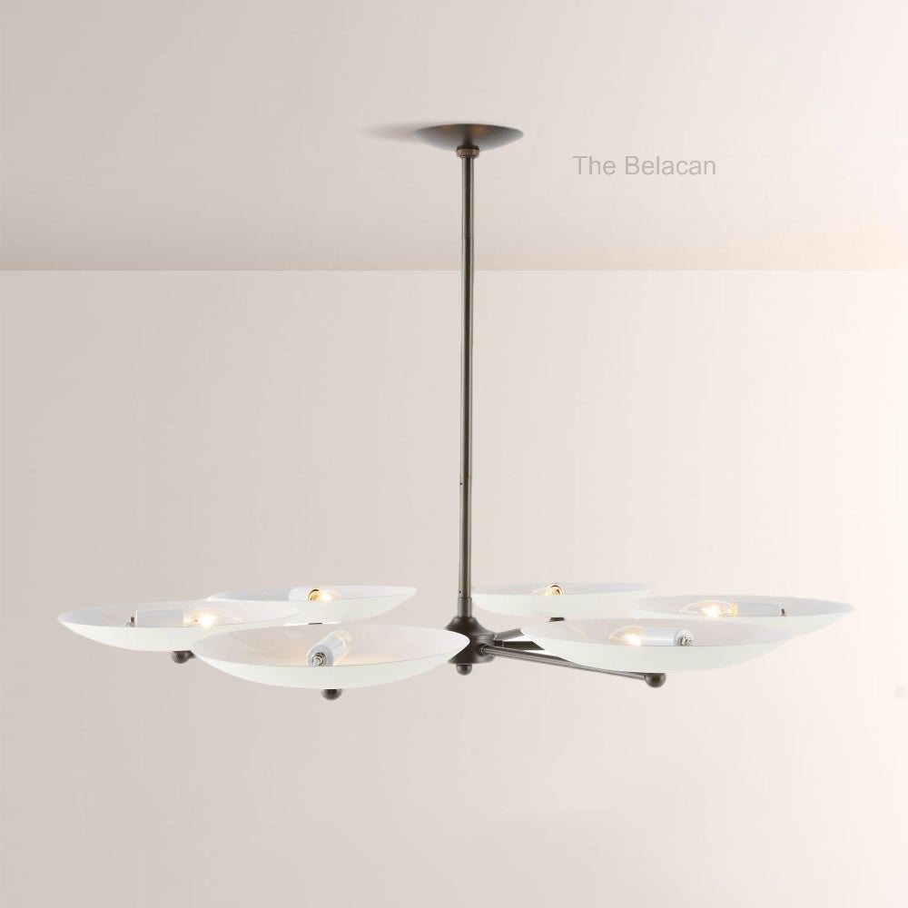 Grant Round Dish-shaped Chandelier - thebelacan