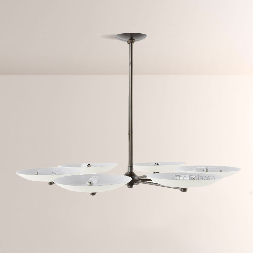 Grant Round Dish-shaped Chandelier - thebelacan