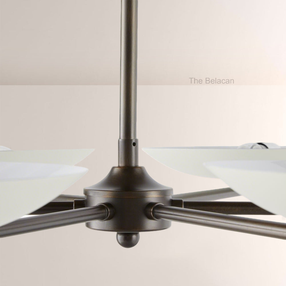 Grant Round Dish-shaped Chandelier - thebelacan