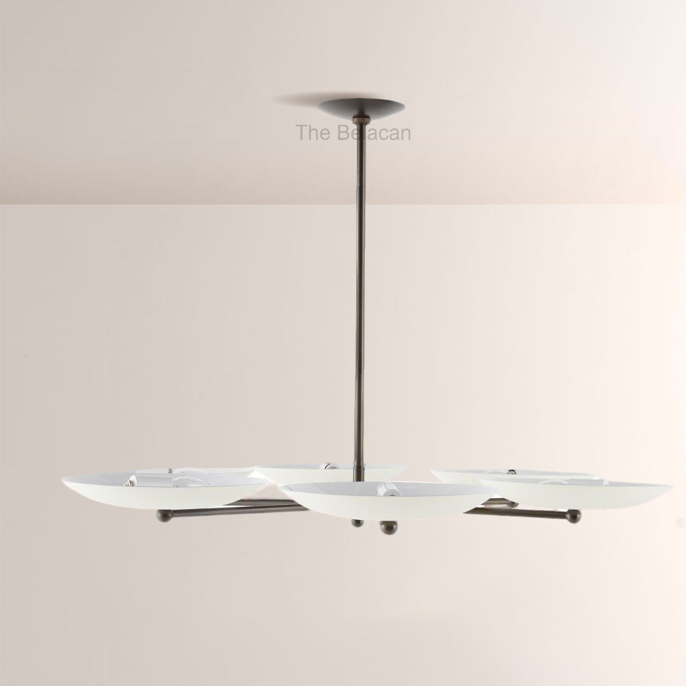 Grant Round Dish-shaped Chandelier - thebelacan