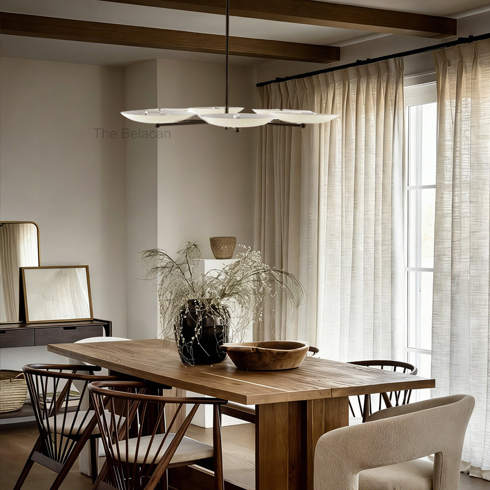 Grant Round Dish-shaped Chandelier - thebelacan