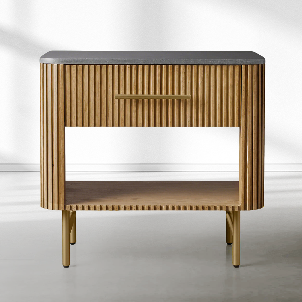Fimley Open Nightstand - thebelacan