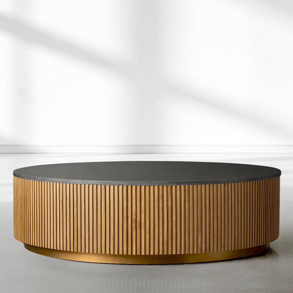 Fimley Round Coffee Table - thebelacan
