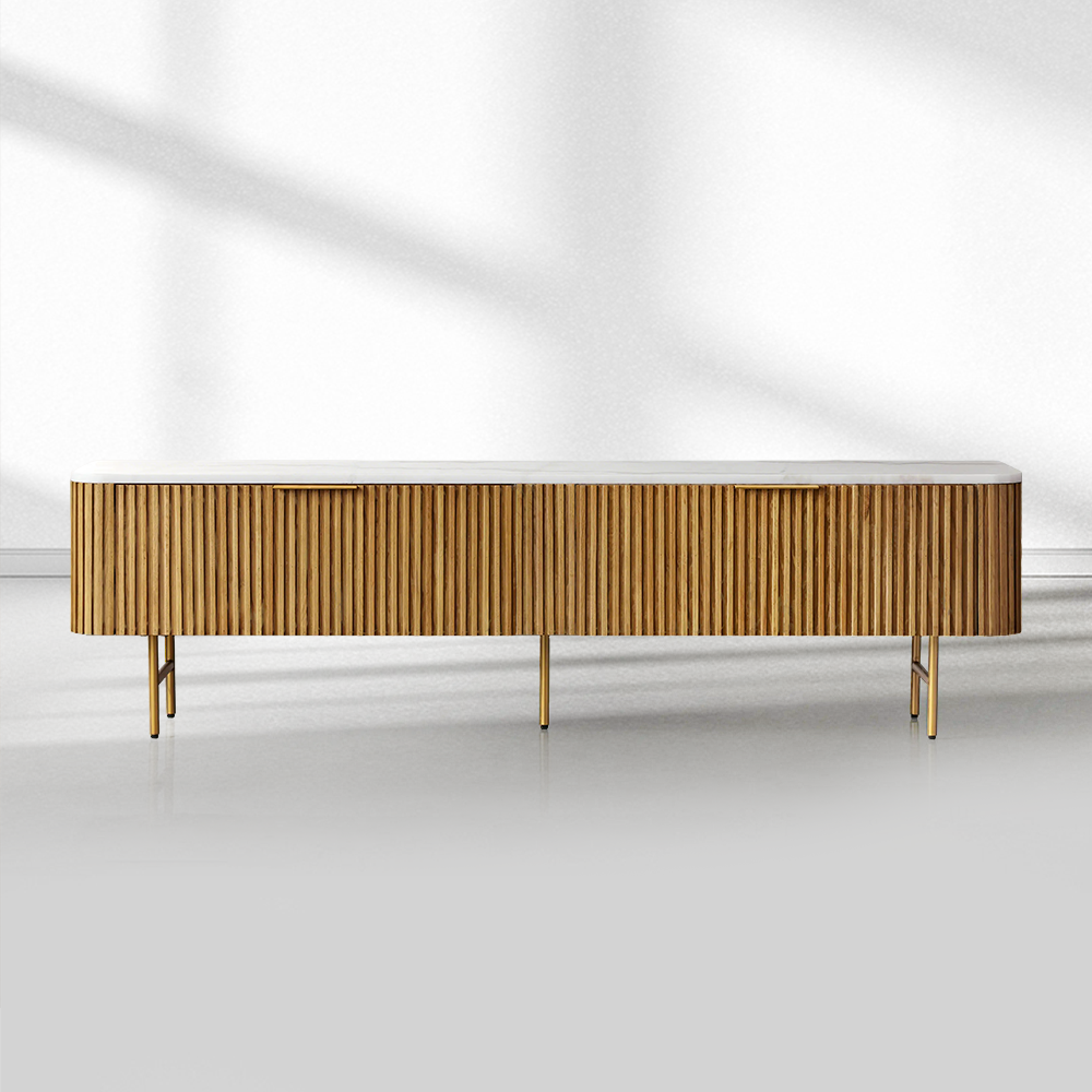 Fimley Low Media Console - thebelacan