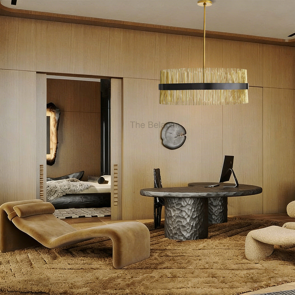 Hamilton Round Chandelier - thebelacan