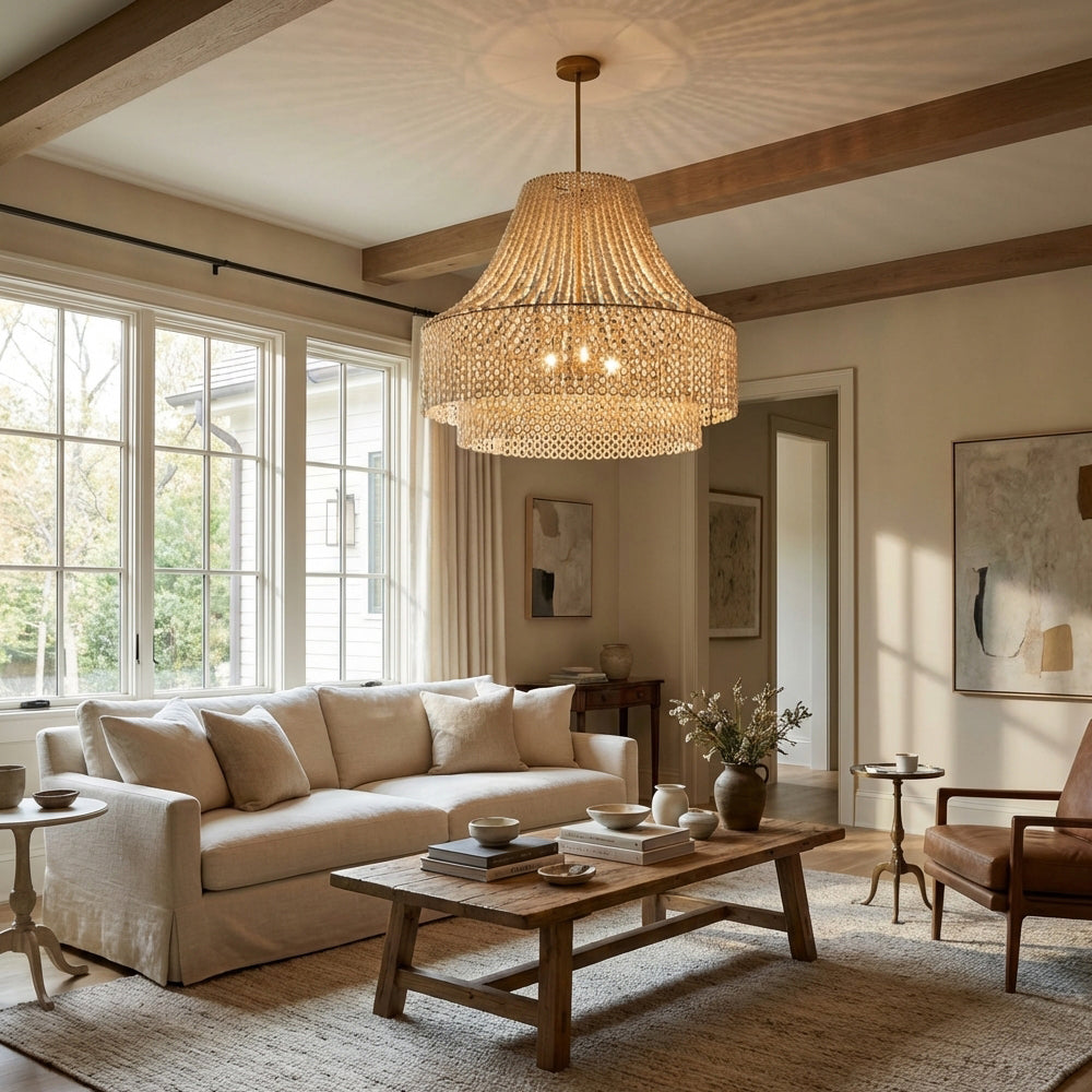 Hamlet Large Beads Chandelier - thebelacan