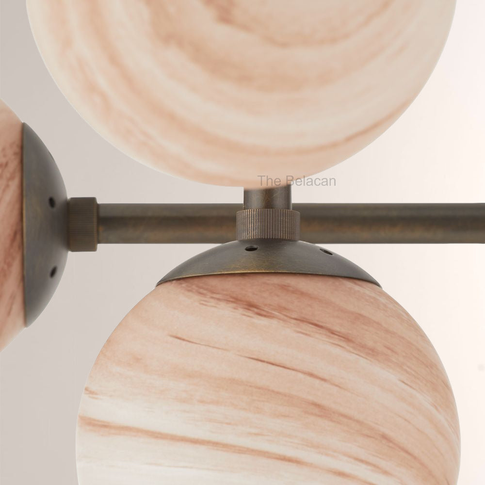 Harris Linear Glass Chandelier - thebelacan