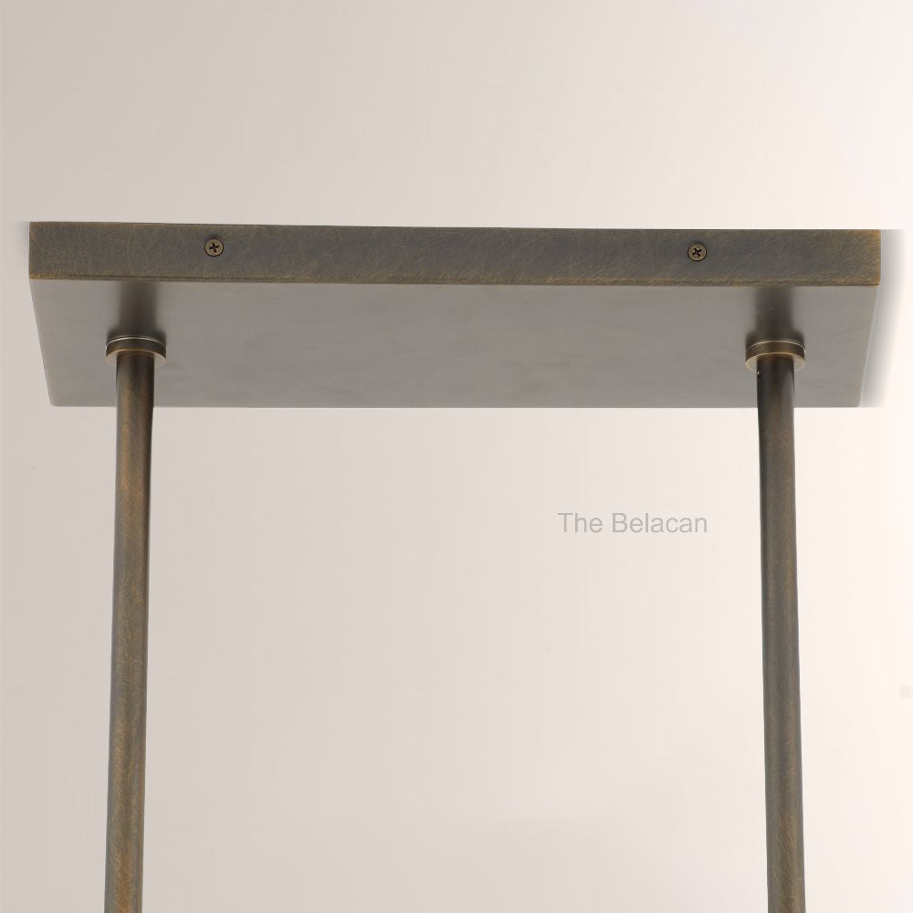 Harris Linear Glass Chandelier - thebelacan