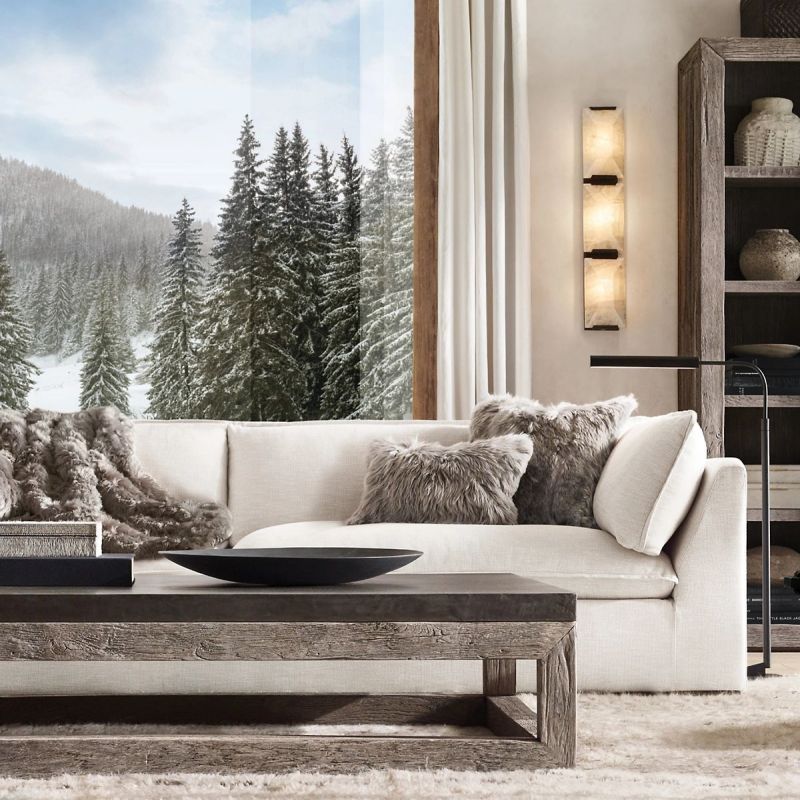 Harson Calcite Triple Sconce - thebelacan