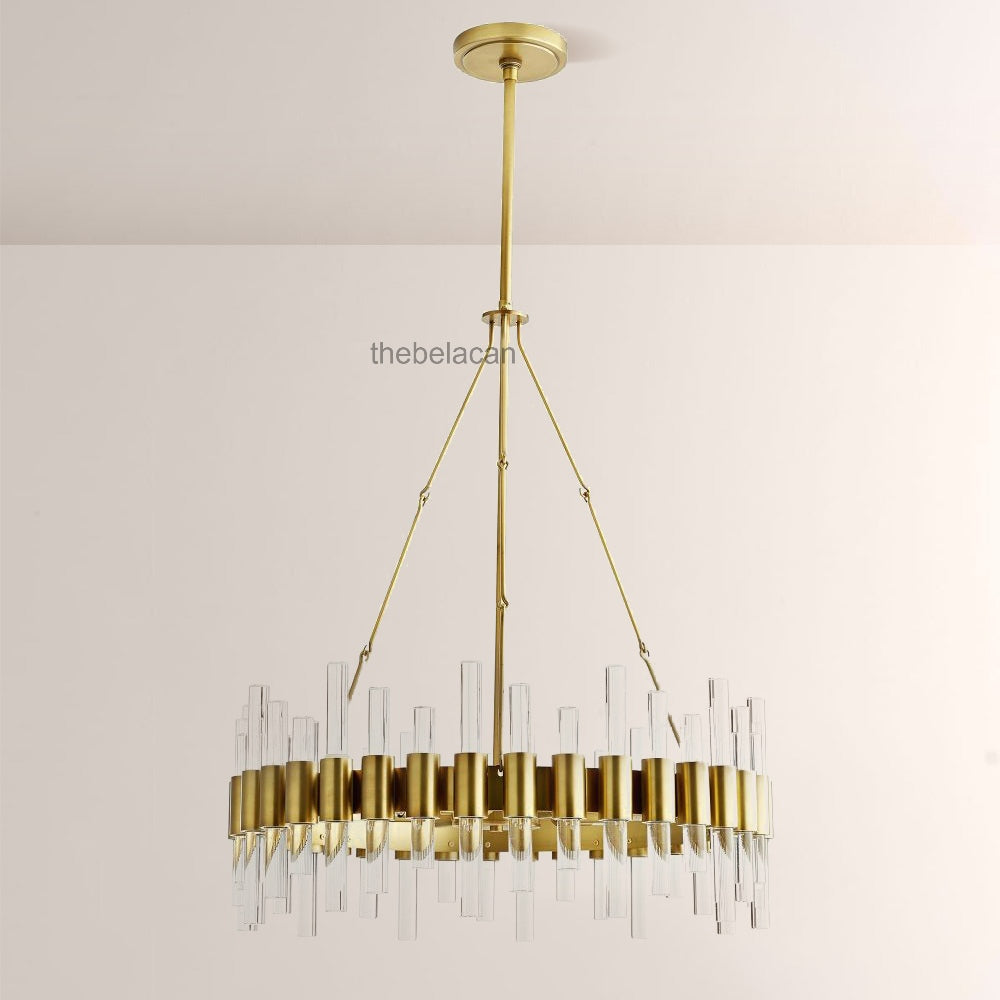 Hasluxe Small Chandelier - thebelacan