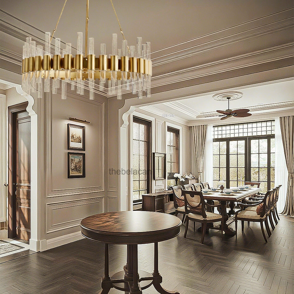 Hasluxe Small Chandelier - thebelacan