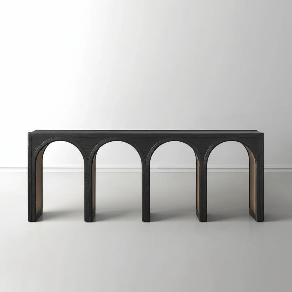 Heidi Console Table 60" 79" - thebelacan