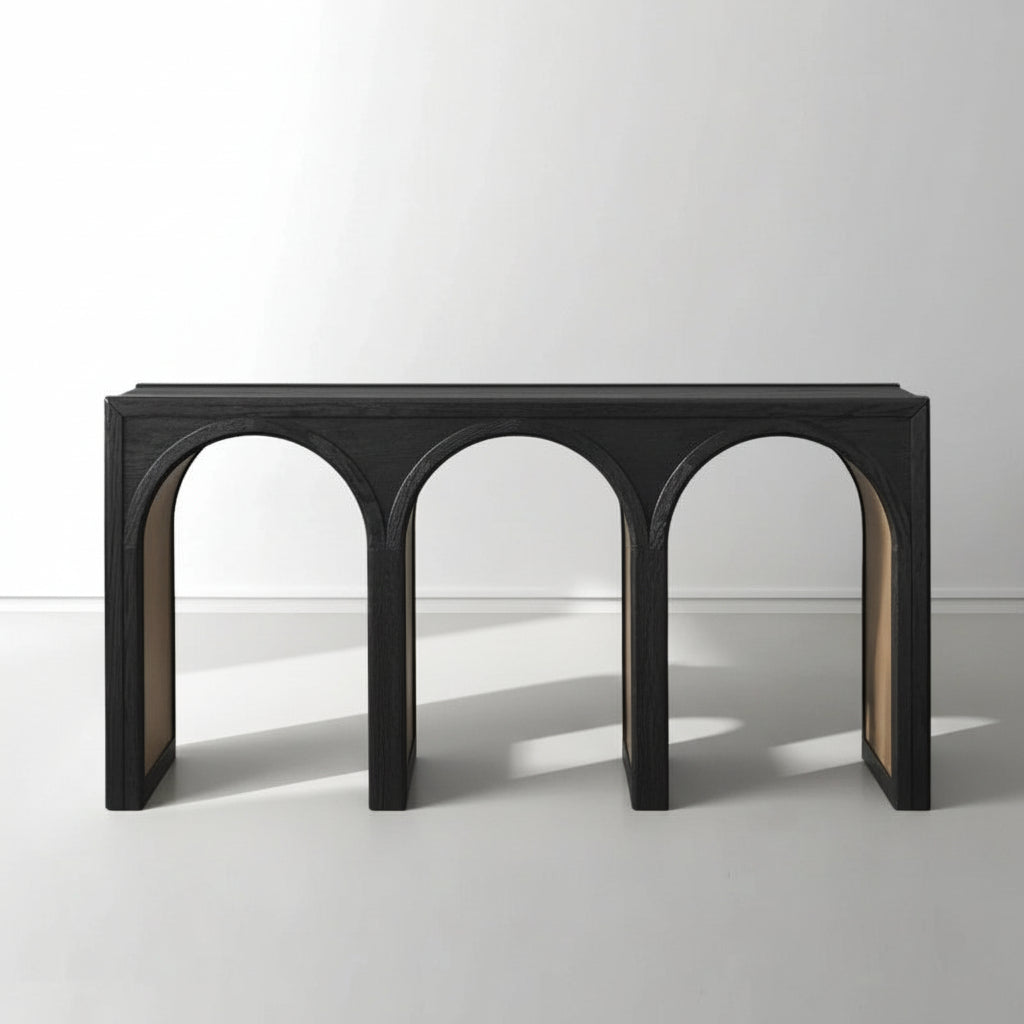 Heidi Console Table 60" 79" - thebelacan