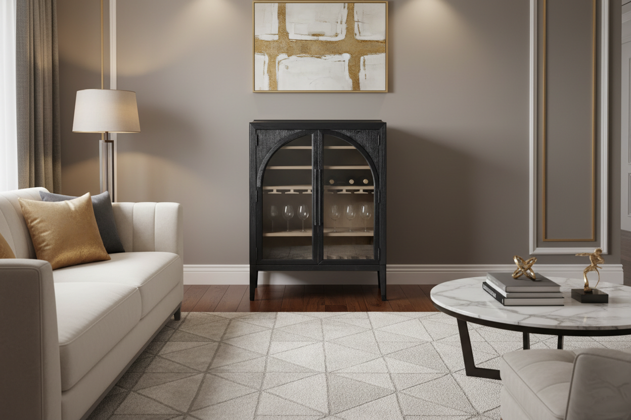 Heidi Low Bar Cabinet 36"W - thebelacan