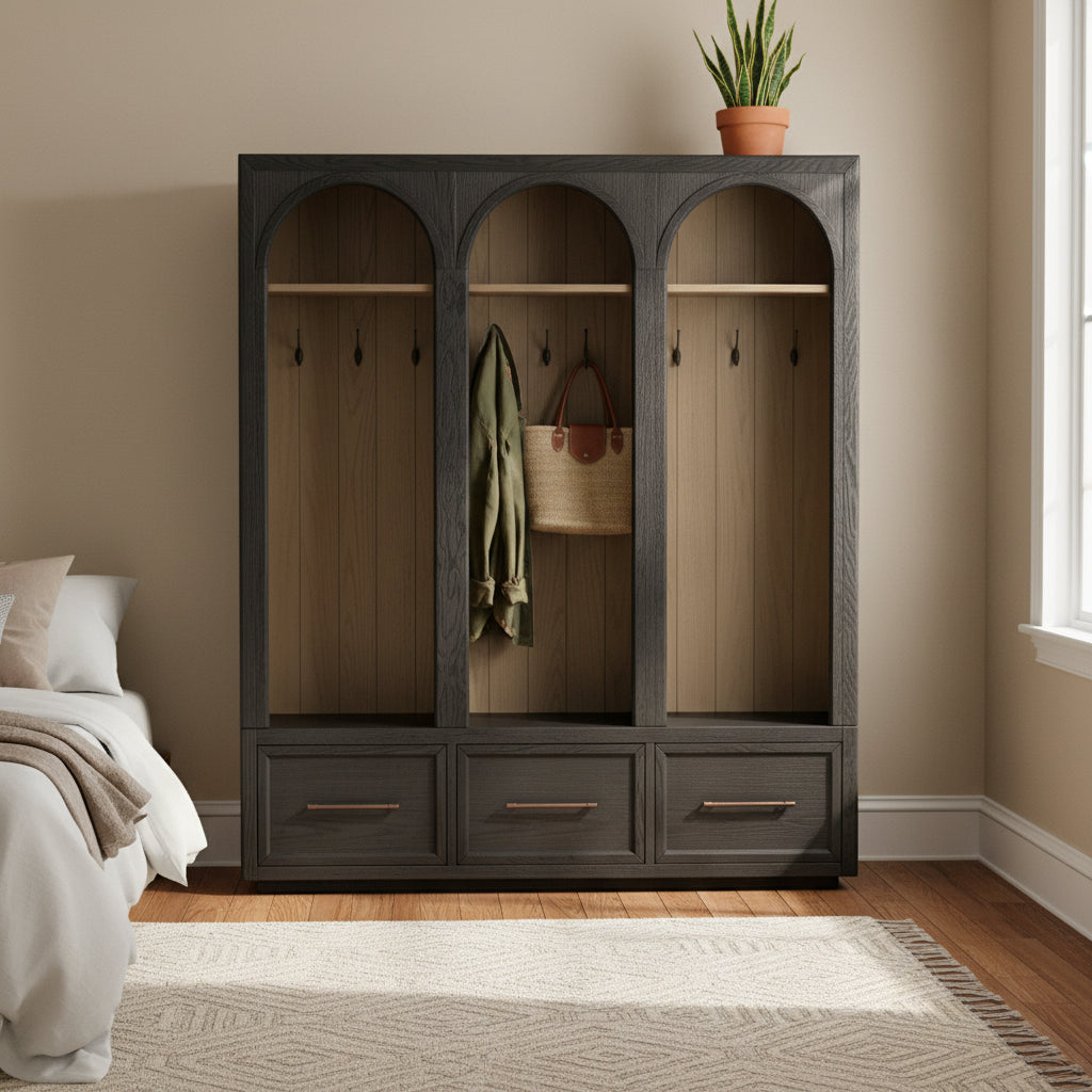 Heidi Triple Entryway Cabinet 70” - thebelacan
