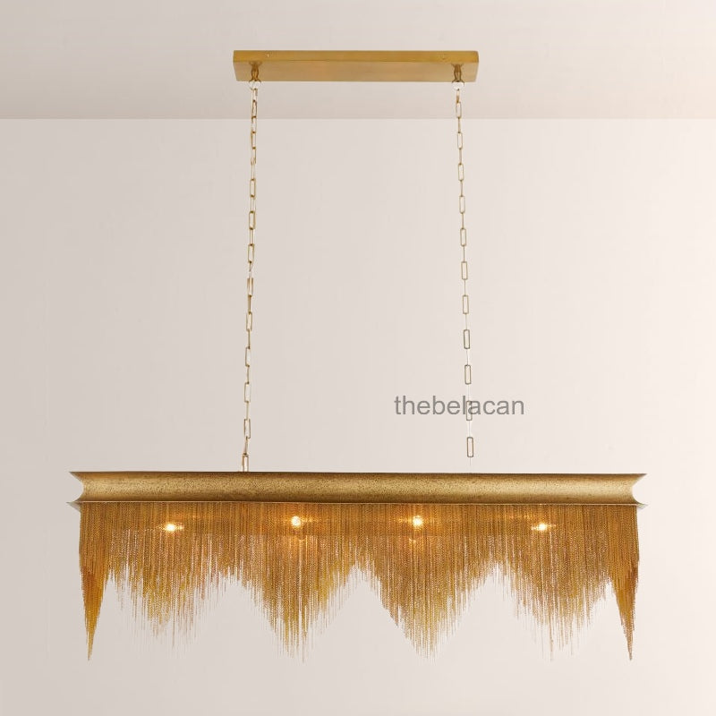 HeiVogue Linear Chandelier - thebelacan