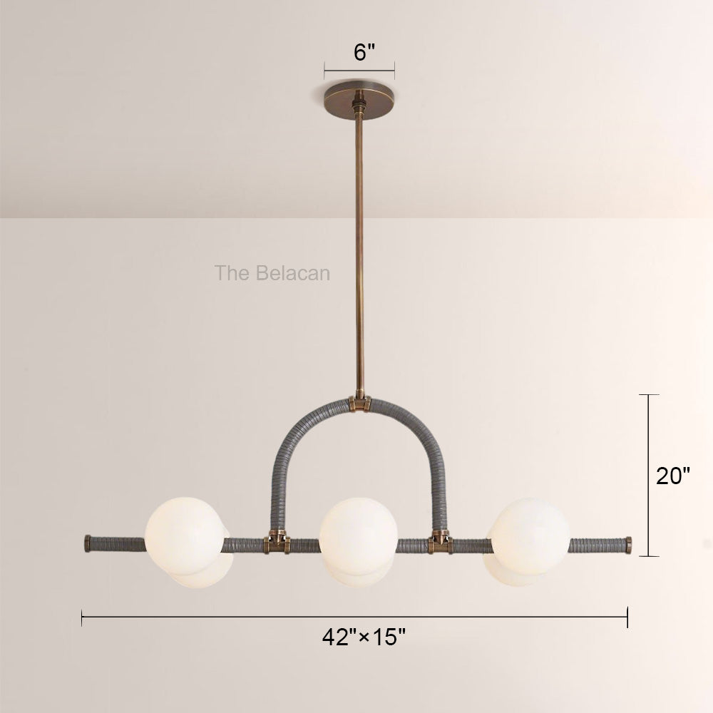 Henley Linear Chandelier - thebelacan