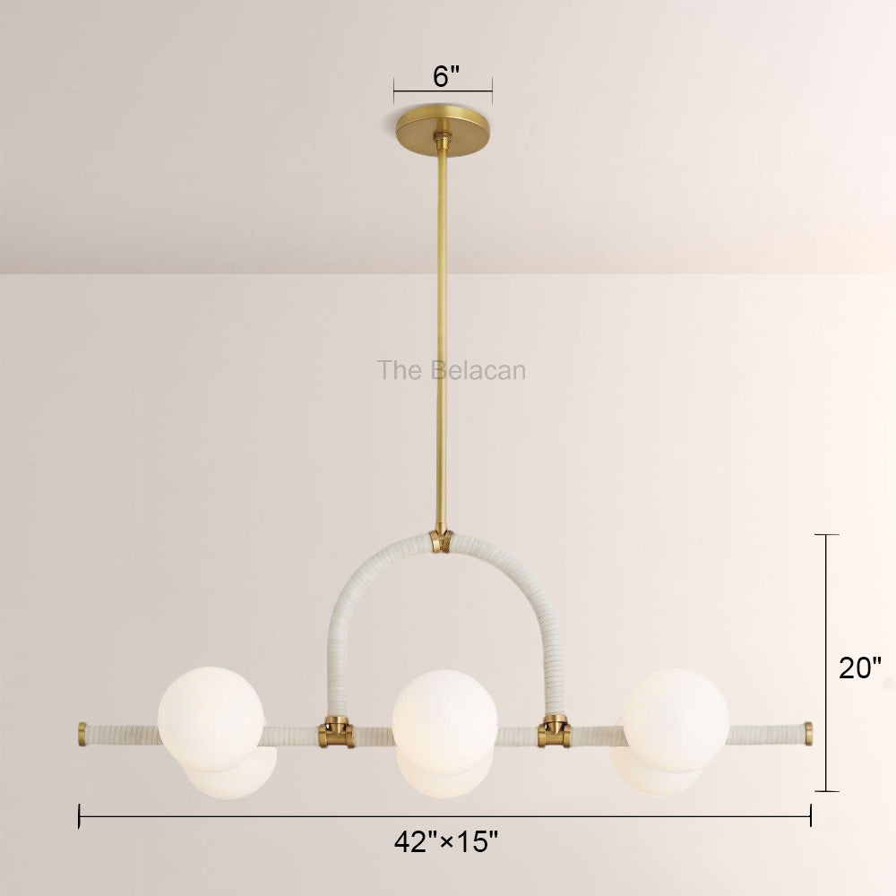 Henley Linear Chandelier - thebelacan