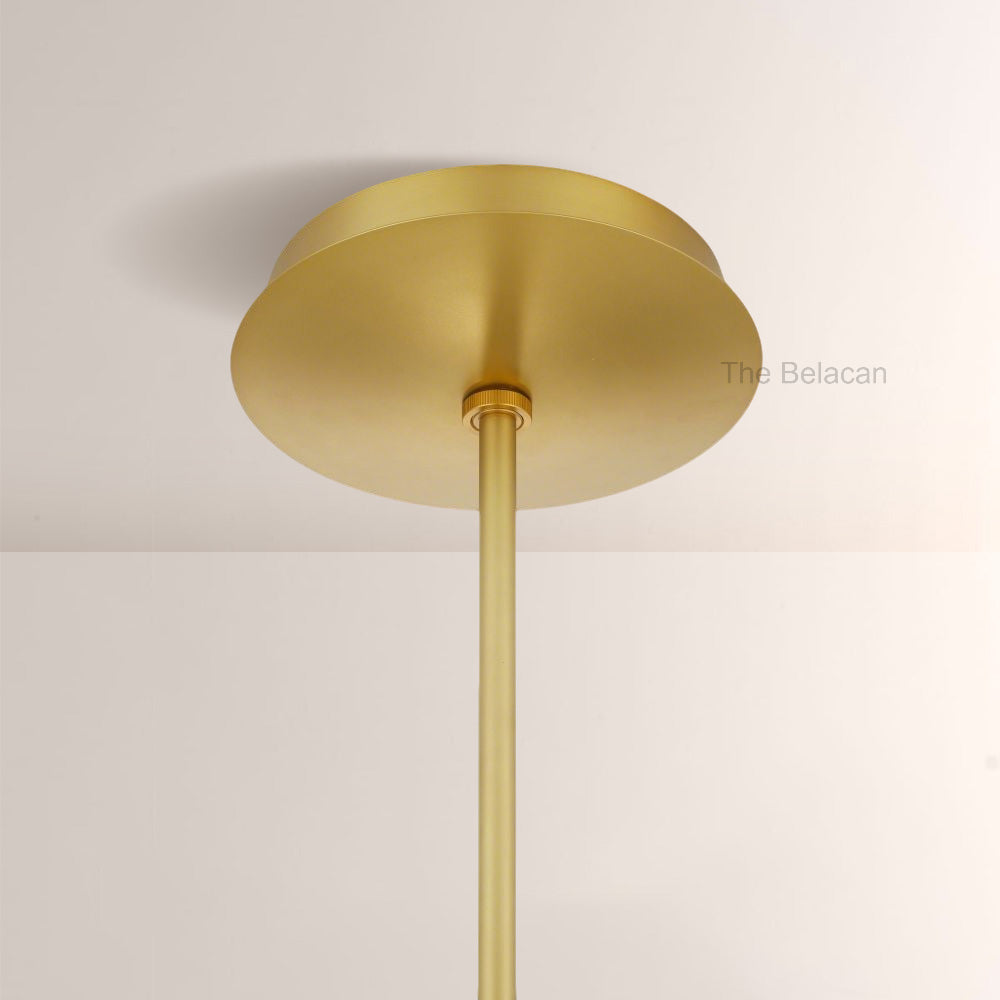 Herbert Round Glass Chandelier - thebelacan