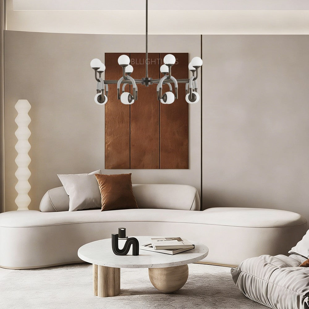 Horatio Round Chandelier - thebelacan