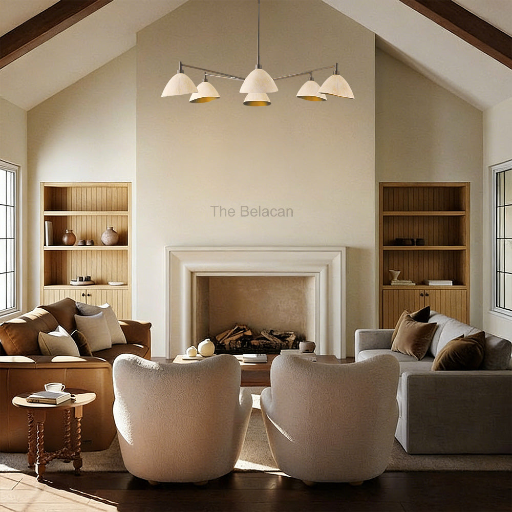 Iouise Leather Chandelier - thebelacan