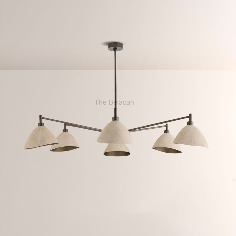 Iouise Leather Chandelier - thebelacan