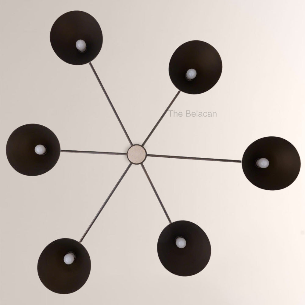Iouise Leather Chandelier - thebelacan
