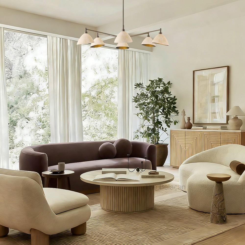 Iouise Leather Chandelier - thebelacan