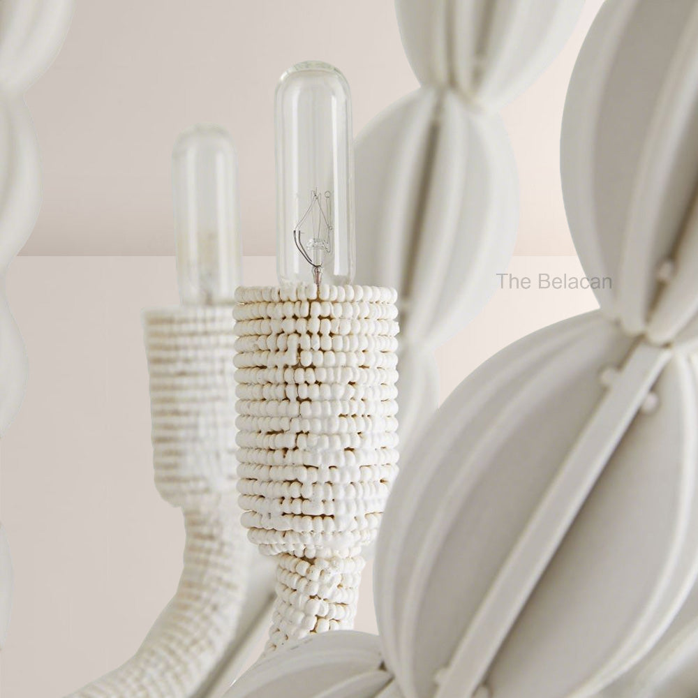 Ira Round Wood Chandelier - thebelacan