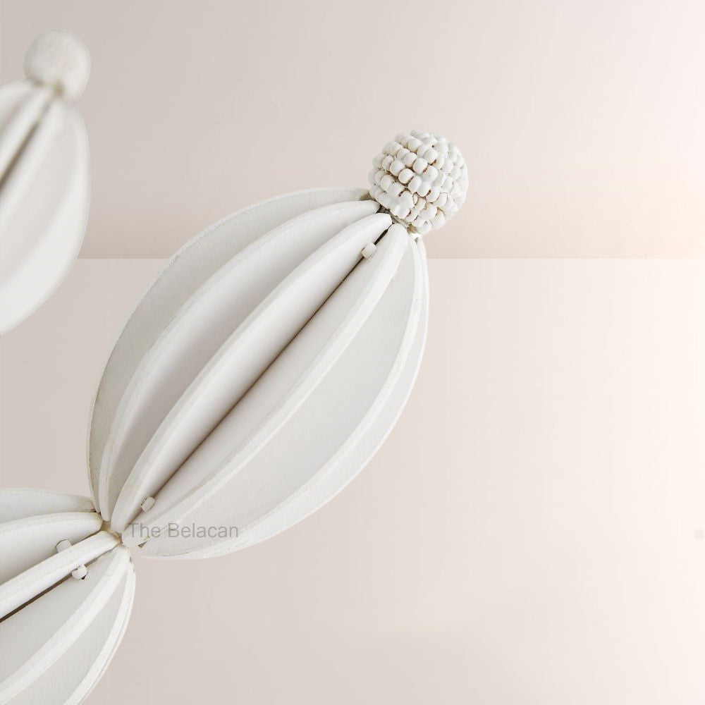 Ira Round Wood Chandelier - thebelacan