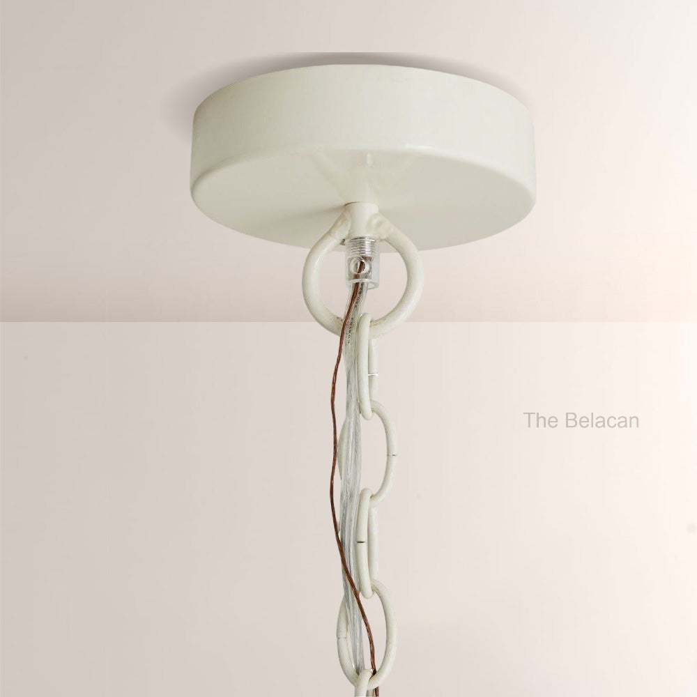Ira Round Wood Chandelier - thebelacan