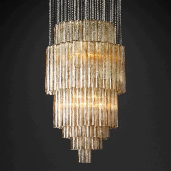 Irena Multi-Tier Round Chandelier 24''D 30''D 55''D - thebelacan