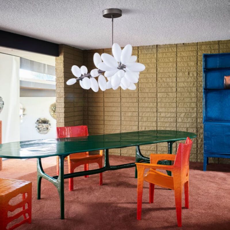 Kevin Art Grape 37-Light Chandelier 56" W - thebelacan