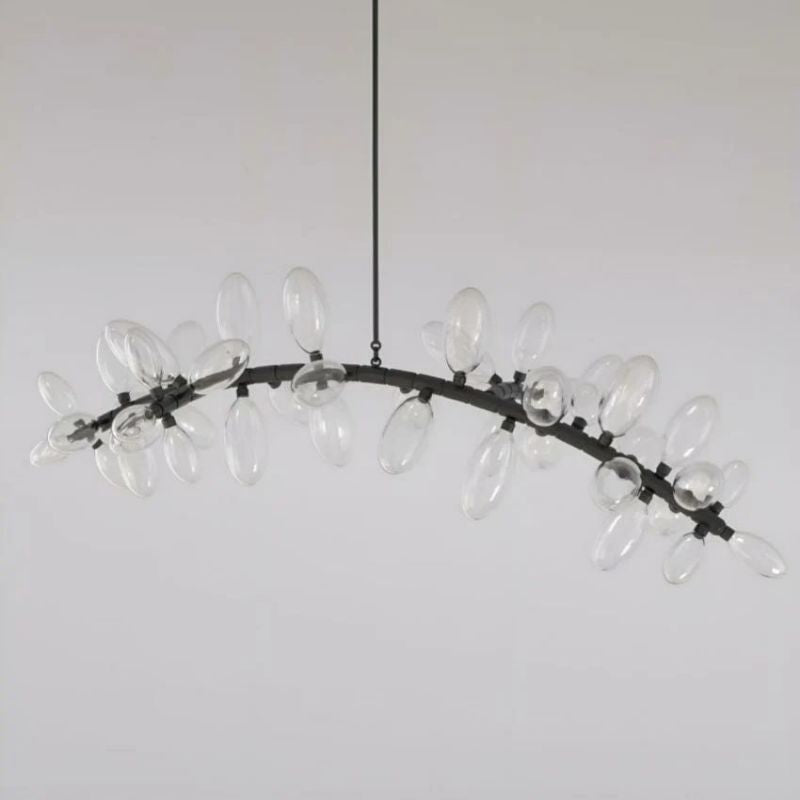 Kevin Art Grape 44-Light Chandelier 76"W - thebelacan