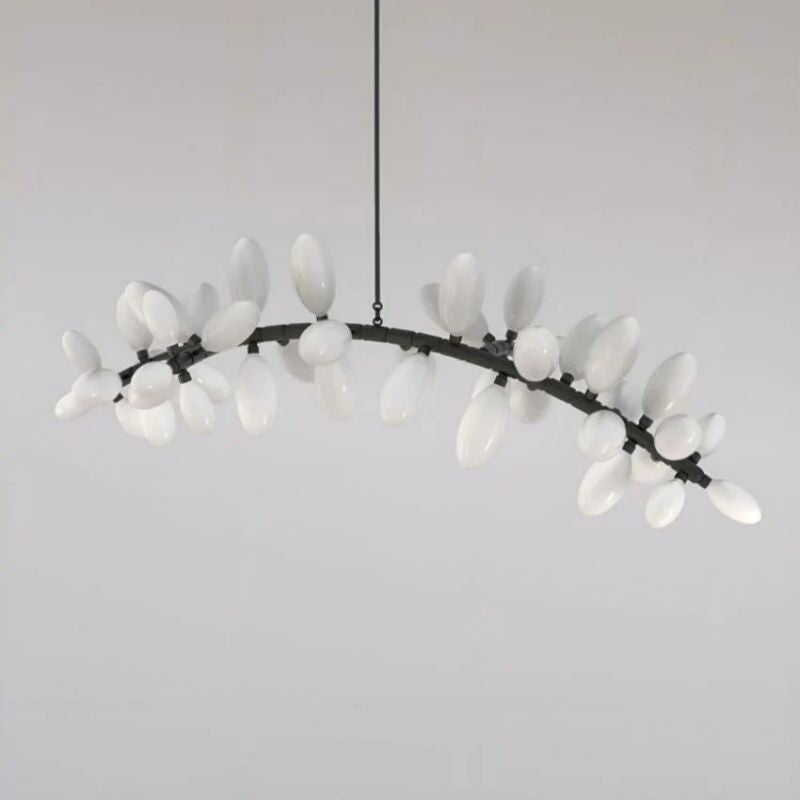 Kevin Art Grape 44-Light Chandelier 76"W - thebelacan