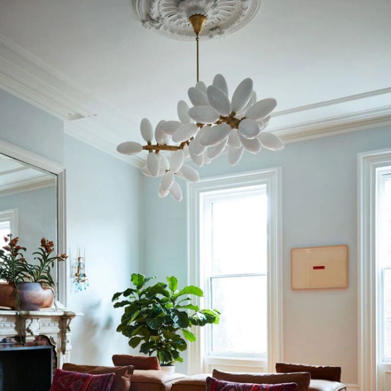 Kevin Art Grape 44-Light Chandelier 76"W - thebelacan