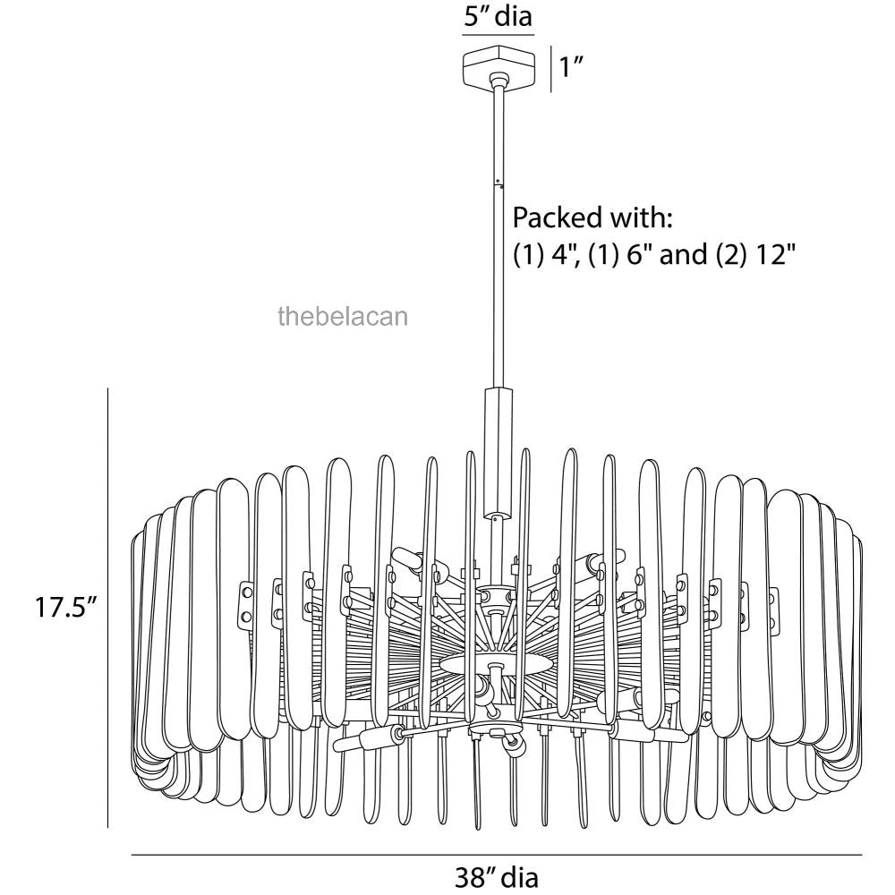 Klassic Large Chandelier - thebelacan