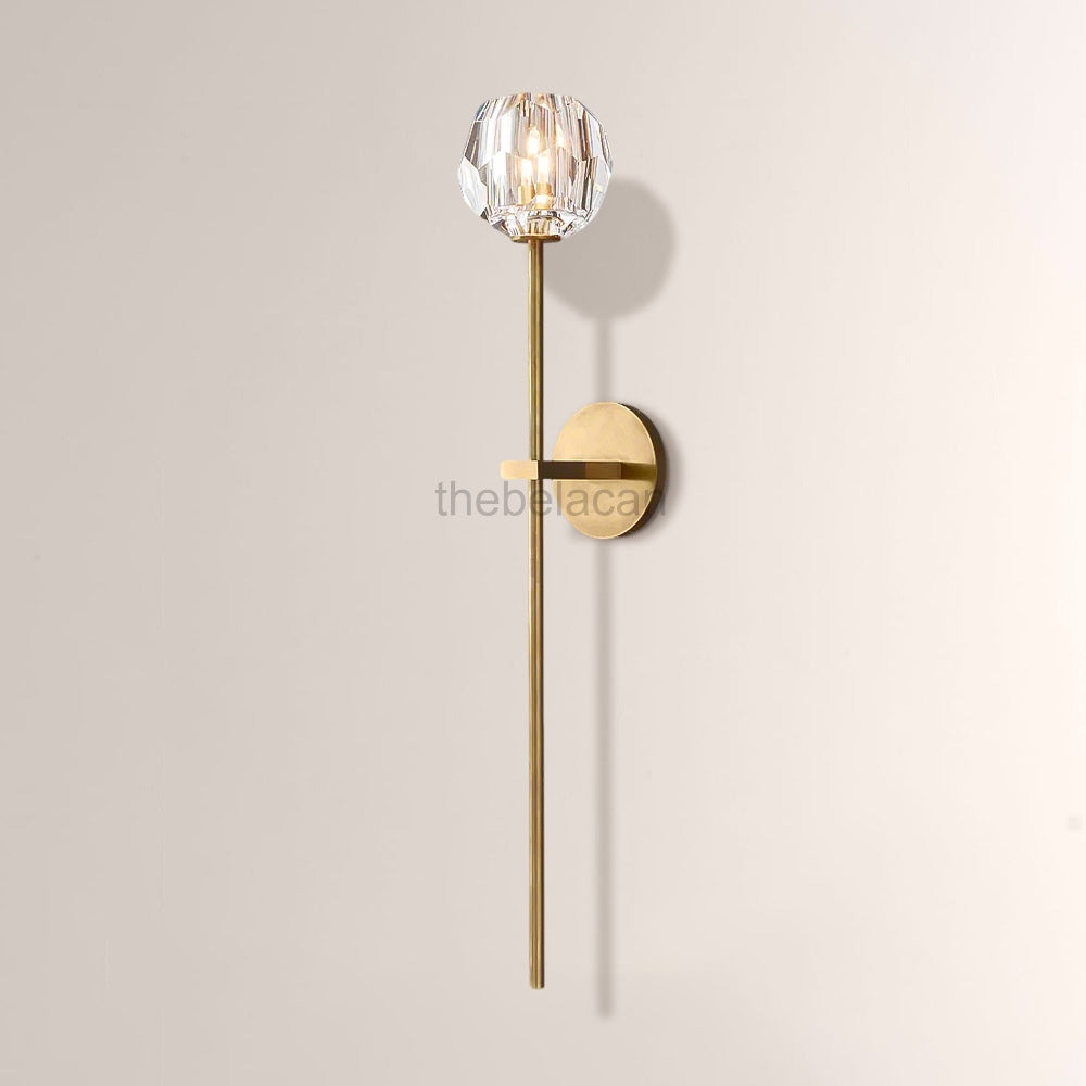 Kristal Glass Grand Wall Sconce - thebelacan
