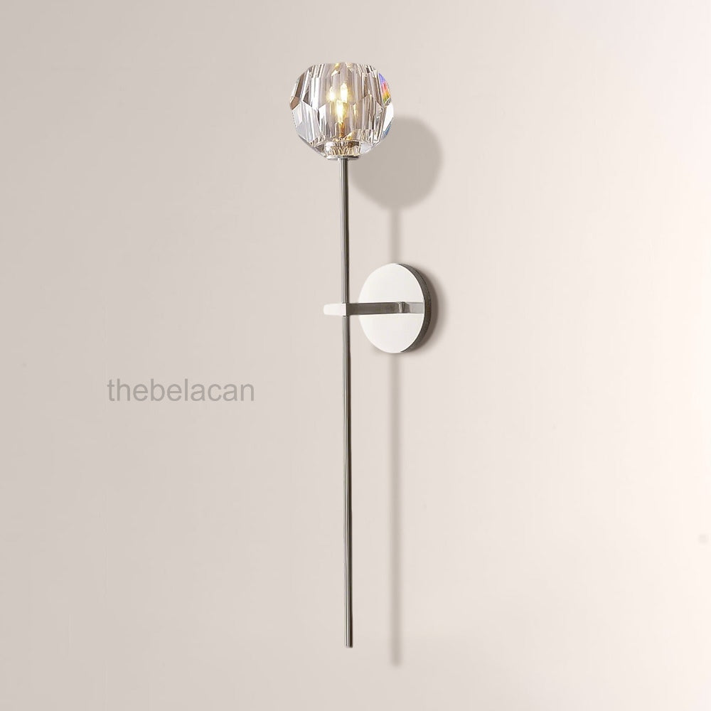 Kristal Glass Grand Wall Sconce - thebelacan