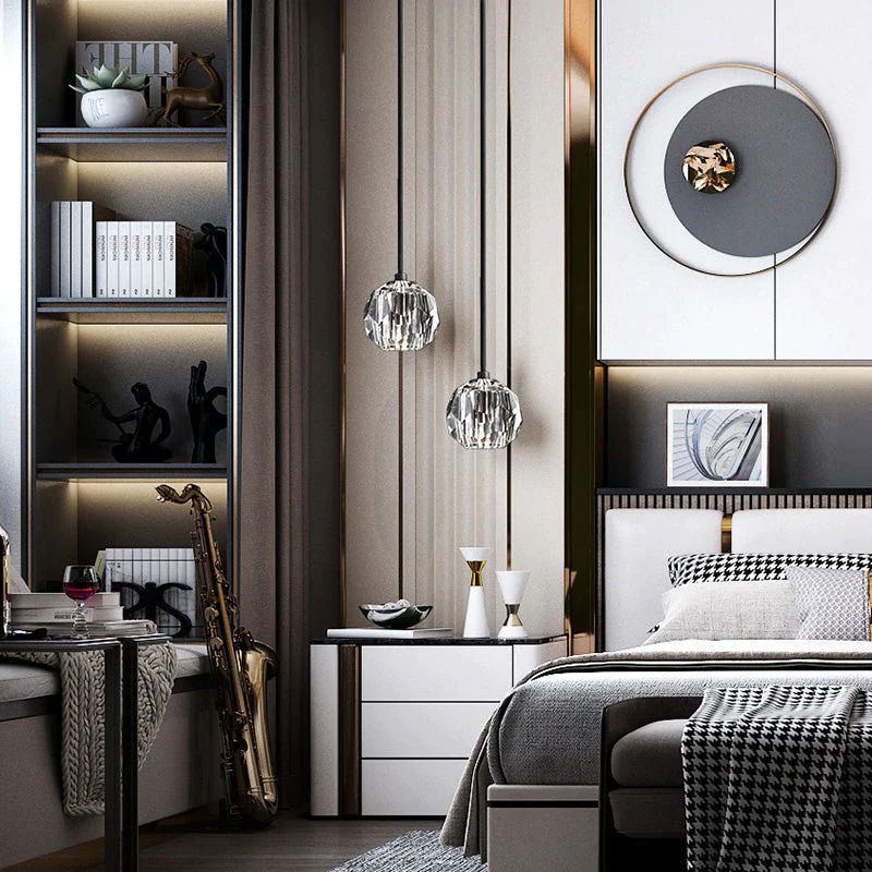 Kristal Glass Cord Pendant - thebelacan