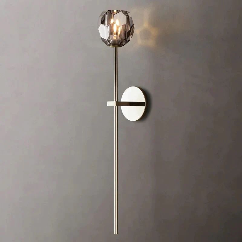 Kristal Glass Grand Wall Sconce - thebelacan