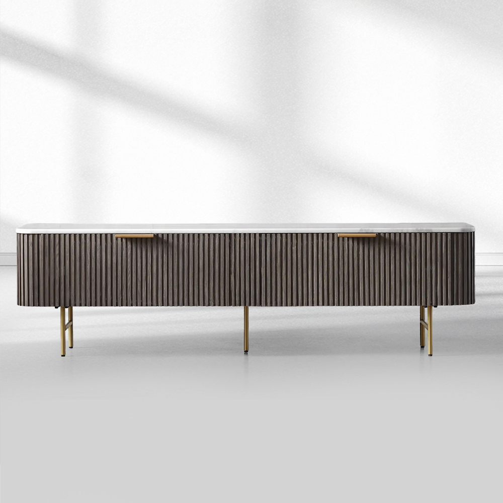 Fimley Low Media Console - thebelacan