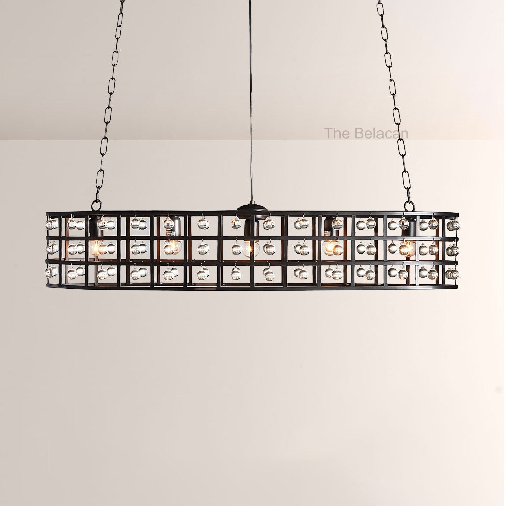 La CaArtis Oval Chandelier - thebelacan
