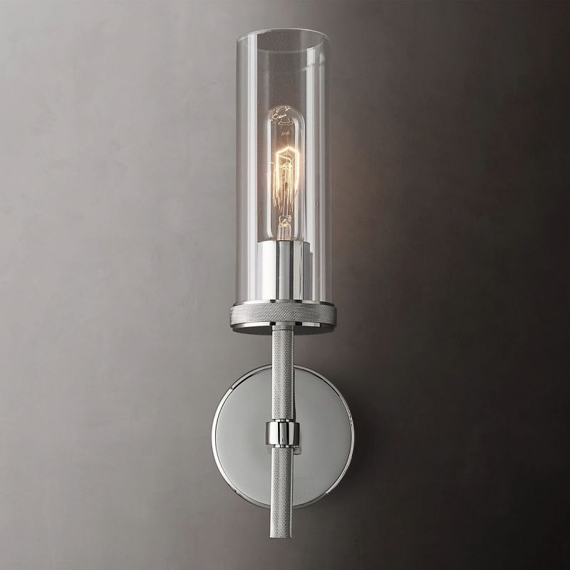 Lambert Round Short Wall Sconce - thebelacan